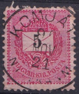 Hongrie Magyar Posta Komjatice Commune De Slovaquie - Used Stamps