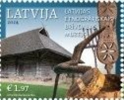 Latvia Lettland Lettonie 2024 Open Air Ethnography Museum Stamp MNH - Museos