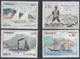 Monaco Taxes 1960 YT 56-57-59-60A Neufs - Postage Due