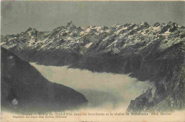 38 - Isère - Oisans - Vallée De L'Eau-dOlle Dans Les Brouillards Et La Chaîne De Belledonne - Correspondance - CPA - Obl - Autres & Non Classés