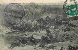 94 - Champigny Sur Marne - Bataille De Champigny - CPA - Oblitération Ronde De 1910 - Voir Scans Recto-Verso - Champigny Sur Marne