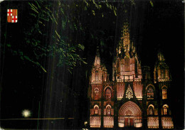 Espagne - Espana - Cataluna - Barcelona - La Catedral Vista Nocturna - La Cathédrale Vue Nocturne - CPM - Voir Scans Rec - Barcelona