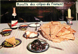 Recettes De Cuisine - Crêpe Au Froment - Bretagne - Gastronomie - CPM - Carte Neuve - Voir Scans Recto-Verso - Recipes (cooking)