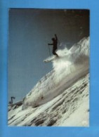 Sports - Sports D'Hiver - Ski - Le Saut D'une Corniche - Carte Vierge - Sport Invernali