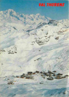 73 - Val Thorens - Vue Générale Depuis La Cime Caron - En Fond Le Mont Blanc 4807 M - CPM - Voir Scans Recto-Verso - Val Thorens