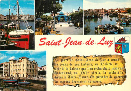 64 - Saint Jean De Luz - Multivues - Bateaux - Blasons - Carte Neuve - CPM - Voir Scans Recto-Verso - Saint Jean De Luz