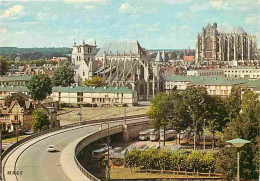 60 - Beauvais - Le Pont De Paris - L'Eglise Saint Etienne - La Cathédrale Saint Pierre - Automobiles - Carte Neuve - CPM - Beauvais