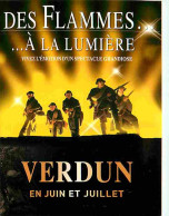 55 - Verdun - Affiche Publicitaire Du Son Et Lumière - Des Flammes à La Lumière - CPM - Voir Scans Recto-Verso - Verdun