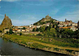 43 - Le Puy En Velay - Vue Générale - Cathédrale - Rocher Saint Michel - Statue De Notre-Dame De France - Flamme Postale - Le Puy En Velay