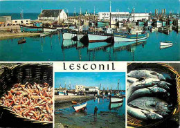 29 - Lesconil - Multivues - Bateaux - Voir Scans Recto Verso  - Lesconil