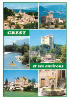 26 - Crest - Et Ses Environs - Multivues - Fontaine - CPM - Voir Scans Recto-Verso - Crest