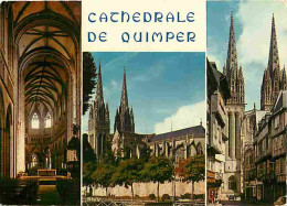 29 - Quimper - Multivues - Flamme Postale - Voir Scans Recto Verso  - Quimper