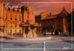 27 - Evreux - La Fontaine Et L'hôtel De Ville - Place Du Général De Gaulle  - Automobiles - CPM - Voir Scans Recto-Verso - Evreux