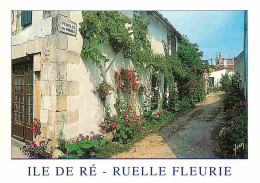 17 - Ile De Ré - Ruelle Fleurie - Fleurs - Flamme Postale - CPM - Voir Scans Recto-Verso - Ile De Ré