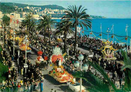 06 - Nice - Carnaval De Nice - Bataille De Fleurs Sur La Promenade Des Anglais - CPM - Voir Scans Recto-Verso - Karneval