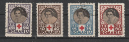 1945 - Croix Rouge/Reine Elena Mi No 827/830 - Used Stamps