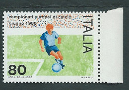 Italia, Italy, Italien, Italie 1980; Disegno, Drawing Di Aligi Sassu Per Il Campionato Europeo Di Calcio. Nuovo. - Other & Unclassified