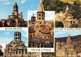 43-AUVERGNE EGLISES ROMANES-N°3804-B/0245 - Autres & Non Classés