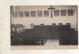 75. CPA - PARIS 7° - Société De Saint Vincent De Paul - Rue Du Prè Aux Clercs - Salle Du Conseil De Paris - - Enseignement, Ecoles Et Universités