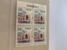 1999 MNH With Numbers Block Church Chapel HK Stamp - Nuovi