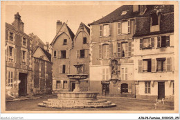 AJNP8-0979 - FONTAINE - Auxerre - Vieilles Maisons Et Fontaine Place St-nicolas - Otros & Sin Clasificación