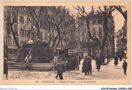 AJNP8-0883 - FONTAINE - Toulon - Place Puget - La Fontaine - Autres & Non Classés