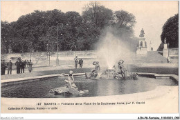 AJNP8-0879 - FONTAINE - Nantes - Fontaine De La Place De La Duchesse Anne - Otros & Sin Clasificación