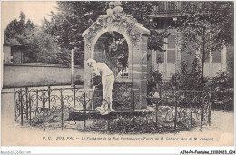 AJNP8-0866 - FONTAINE - Pau - La Fontaine De La Rue Porteneuve - Autres & Non Classés