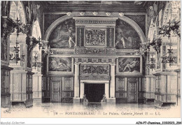 AJNP7-0847 - CHEMINEE - Fontainebleau - Le Palais - Galerie Henri Ii - Andere & Zonder Classificatie