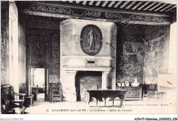 AJNP7-0833 - CHEMINEE - Chaumont-sur-loire - Le Château - Salle Du Conseil - Andere & Zonder Classificatie