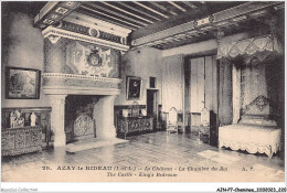 AJNP7-0815 - CHEMINEE - Azay-le-rideau - Le Château - La Chambre Du Roi - Otros & Sin Clasificación