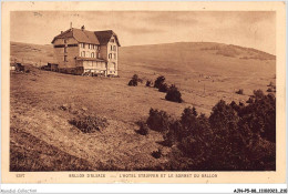 AJNP5-88-0549 - BALLON D'ALSACE - L'hôtel Stauffer Et Le Sommet Du Ballon - Autres & Non Classés