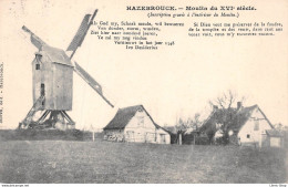 [59] HAZEBROUCK. - Moulin Du XVI. Siècle. ( Inscription Grave à L'intérieur Du Moulin.) Cpa 1910 ( ͡♥ ͜ʖ ͡♥) ♥ - Hazebrouck