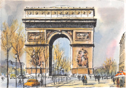 75-PARIS ARC DE TRIOMPHE-N°3805-C/0027 - Other & Unclassified