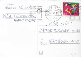 Postzegels > Europa > Duitsland > West-Duitsland > 1970-1979 >kaart Met No. 713 (17397) - Cartas & Documentos