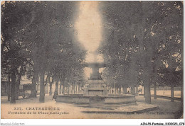 AJNP9-1031 - FONTAINE - Chateauroux - Fontaine De La Place Lafayette - Other & Unclassified