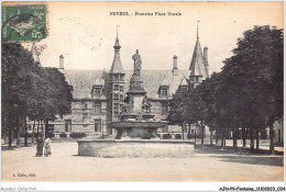 AJNP9-1009 - FONTAINE - Nevers - Fontaine Place Ducale - Andere & Zonder Classificatie