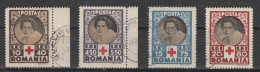 1945 - Croix Rouge/Reine Elena Mi No 827/830 - Gebruikt
