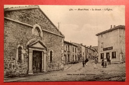 42 - LOIRE - MONT PILAT - LE BESSAT - CPA 430  - L'Eglise - éd Johannès Merlat (St Etienne) - Andere & Zonder Classificatie