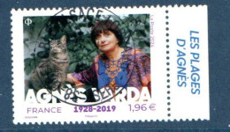 France 2024.Agnès Varda.Cachet Rond Gomme D'origine - Used Stamps