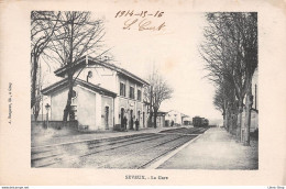 [70] SEVEUX. - Arrivée Du Train En Gare -  Cpa 1916 - Ed. BERGERET  ( ͡♥ ͜ʖ ͡♥) ♥ - Autres & Non Classés
