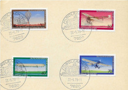 Postzegels > Europa > Duitsland > West-Duitsland > 1970-1979 >kaart Met No. 964-967 (17398) - Brieven En Documenten