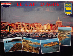 34-CAP D AGDE-N°3807-B/0395 - Other & Unclassified