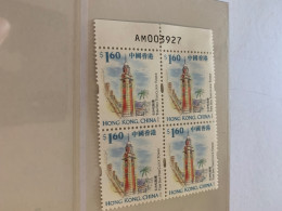 1999 MNH With Numbers Block Tower Clock HK Stamp - Neufs