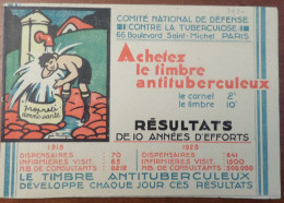 France Carnet Antituberculeux 1930 Neuf ** MNH. TB - Antitubercolosi