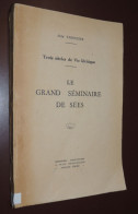 ORNE  NORMANDIE  Abbé TABOURIER - Le Grand Séminaire De Sées  1953  Envoi - Unclassified