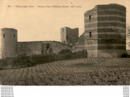 D01  TREVOUX  Ruines D' Un Château Féodal, XII° Siècle   ..... - Ohne Zuordnung