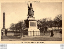 D15  AURILLAC  Statue Du Pape Gerbert  ..... - Aurillac