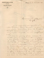 PECHMAJOU PROPRIETAIRE A LIBOURNE  ......... CORRESPONDANCE COMMERCIALE De 1910 - Agriculture