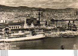 PAQUEBOTS  Cie De Navigation- Barcelona- La Puerta De La Paz  ... - Passagiersschepen